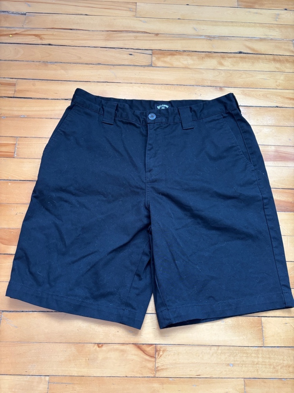 Billabong Men's Black Flat Front Shorts